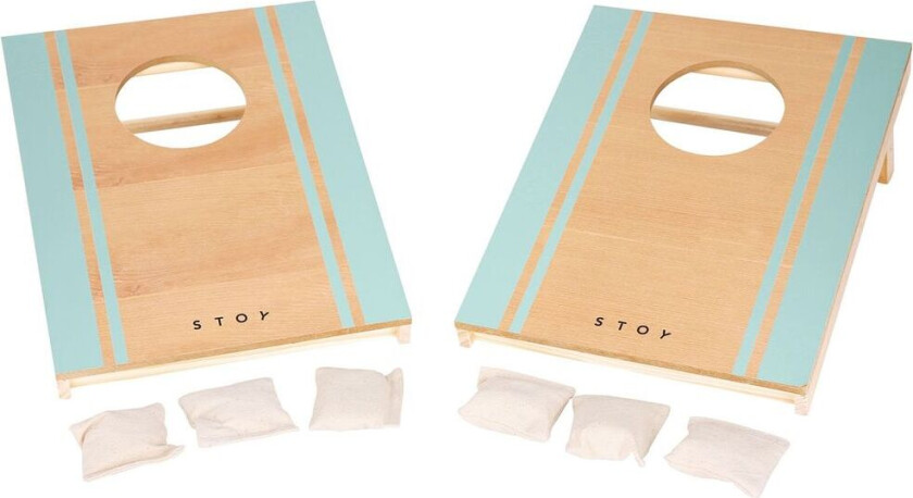 Stoy FSC 100% Mini Cornhole Spill | Beige | 6-10