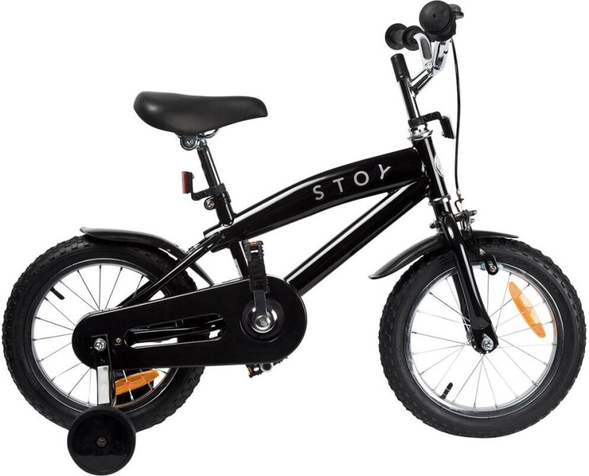 Stoy 14" Cruiser Sykkel Svart | Svart | 4-5 years