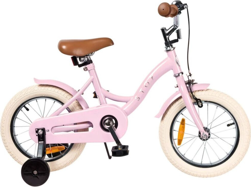 Stoy 14" Vintage Sykkel Candy Pink | Rosa | 4-5 years