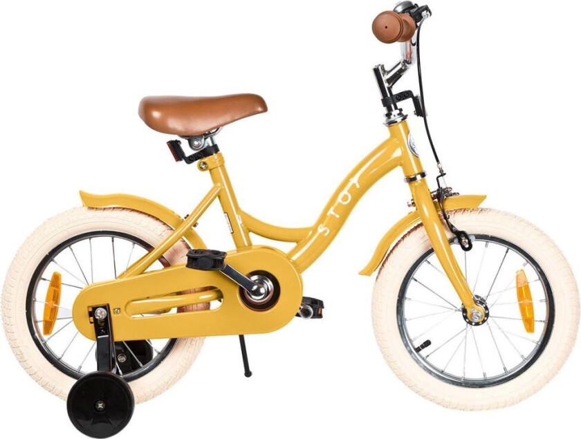 Stoy 14" Vintage Sykkel Gul | Gul | 4-5 years