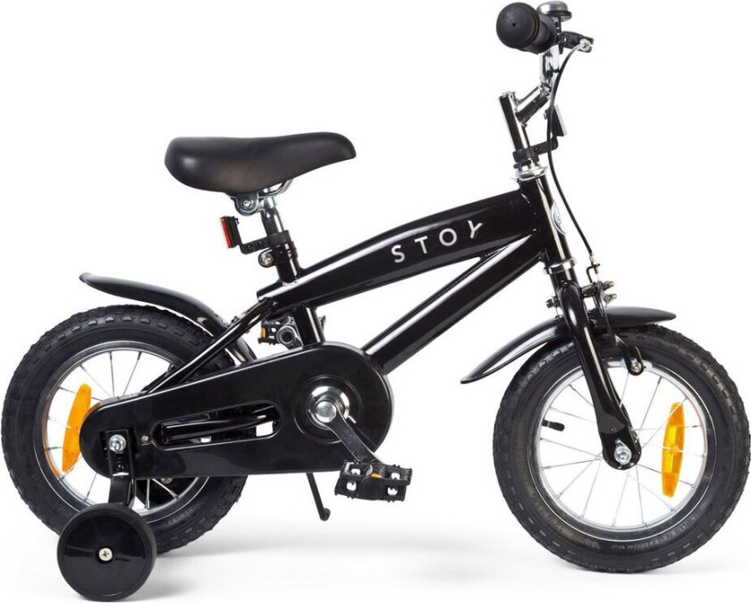 Stoy 12" Cruiser Sykkel Svart | Svart | 3-6