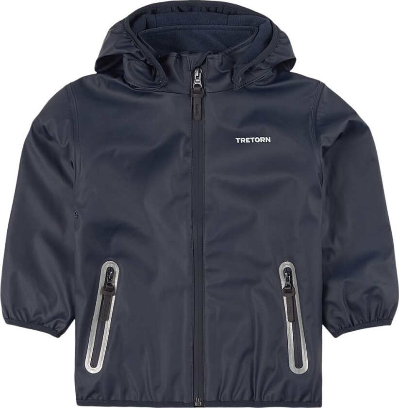 Aktiv Fleecefor Regnjakke Marineblå | Marineblå | 122/128 cm