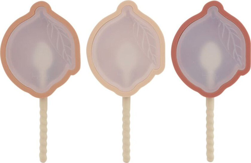 Sitronformete Isformer I 3-pakning Rose Mix | Rosa | 0-3