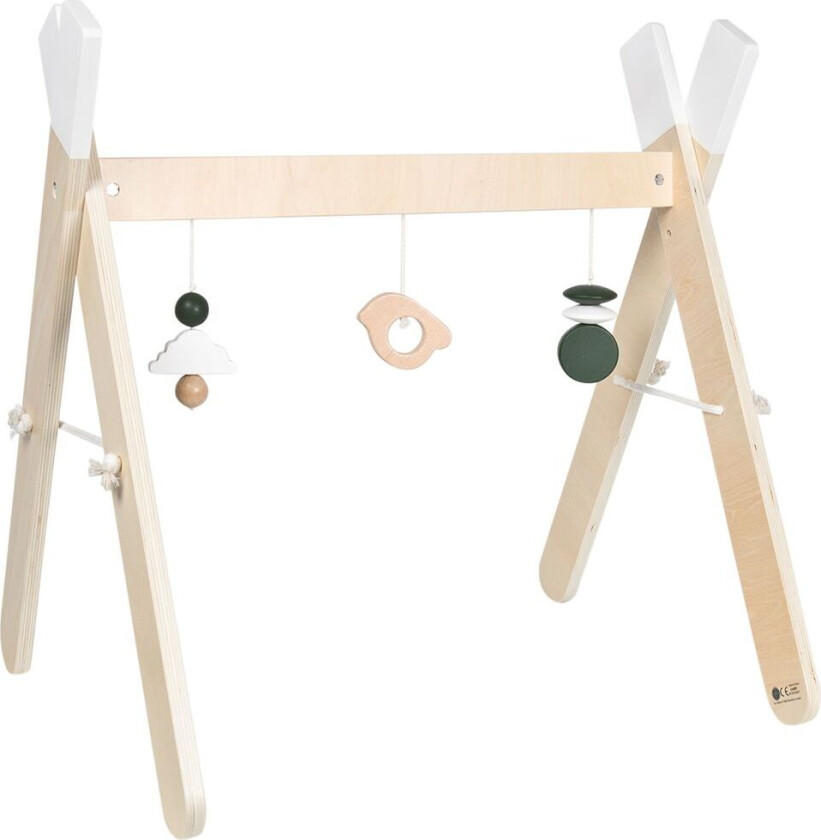 Stoy Wooden Babygym | Hvit | 0-3