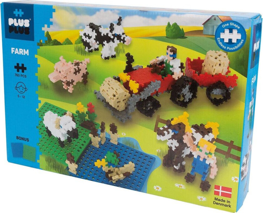 760-Stk ® Basic Farm | Blå | 6-10