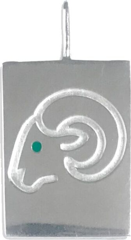 Aries Halskjede Charm Sølvfarget | Sølv | 0-3