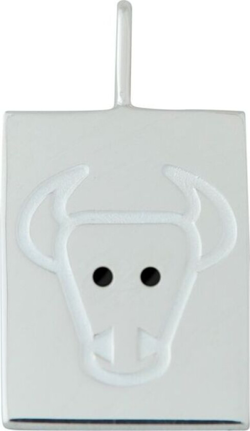 Bilde av Taurus Halskjede Charm Sølvfarget | Sølv | 0-3