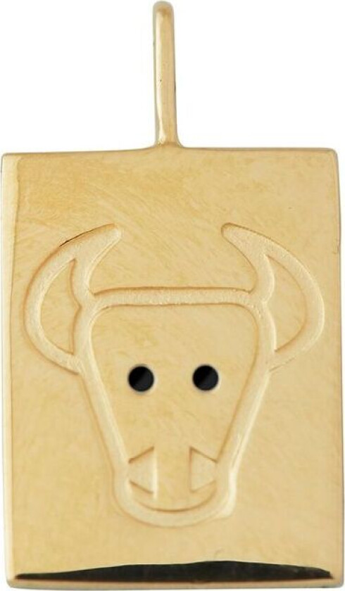 Bilde av Taurus Halskjede Charm Gullfarget | Gull | 0-3