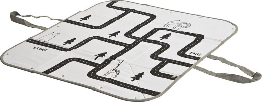 Boks Med Et Leketeppe Grå | Grå | 0