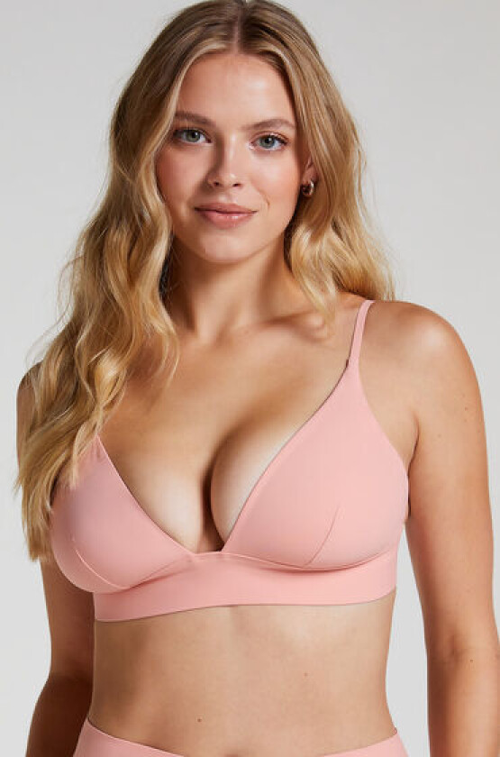 Triangle Bralette Smooth Rosa