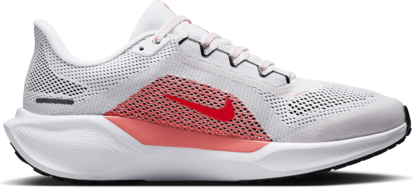 Pegasus 41, løpesko, dame WHITE/BRIGHT CRIMSON