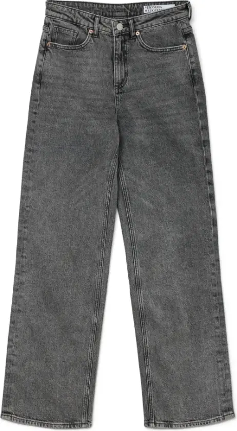 Jeans Tessa Wide, 26/30, Jeans Grå 26/30