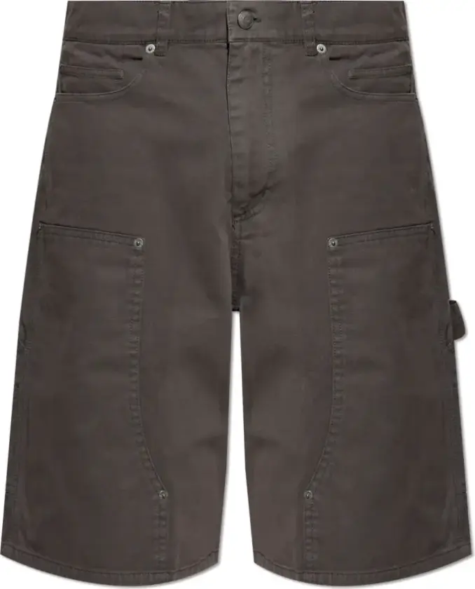 Herre, Shorts, Grå, W38