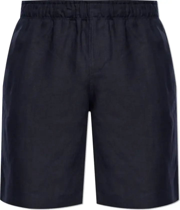 Herre, Shorts, Blå, W40
