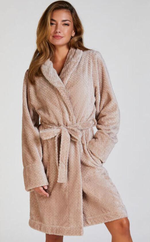 Badekåpe Fleece Beige