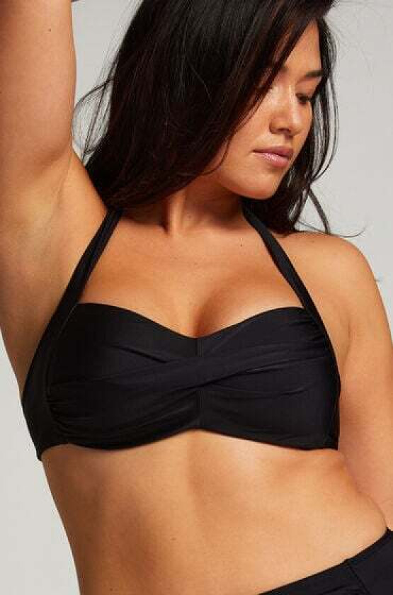 Bandeau-bikinitopp Luxe Svart