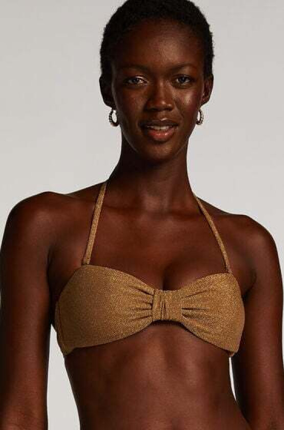 Bandeau-bikinitopp Goldie Shimmer Gul