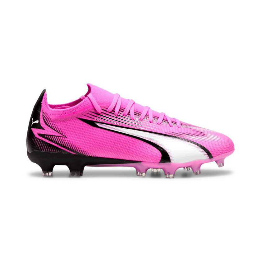ULTRA Match FG/AG / Q1 24, fotballsko gress og kunstgress, herre Poison Pink-puma Whi