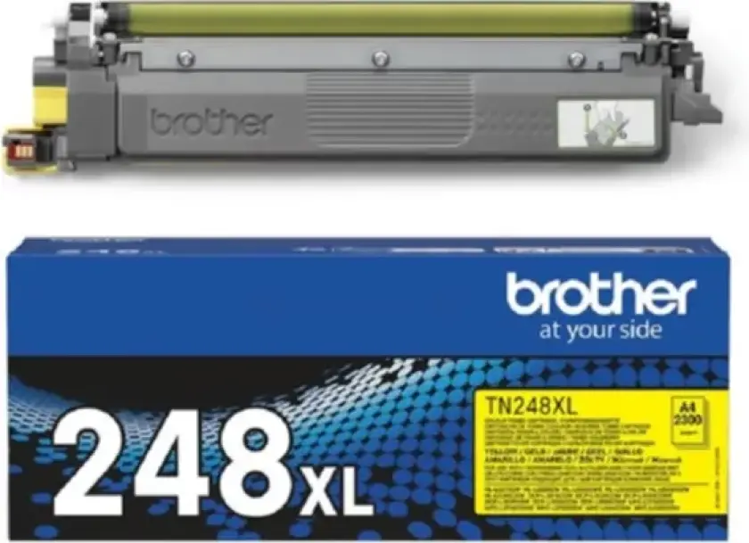 TN248XLY Yellow toner cartridge high yield, 2.3K