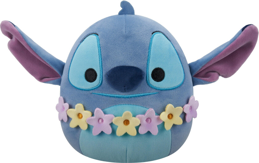 20 cm Plush Disney Stitch - Stitch wearing lei