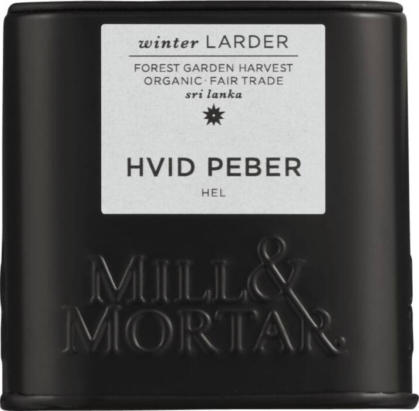 Pepper Hvit hel 50g