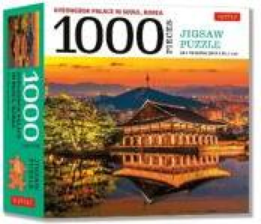 Gyeongbok Palace in Seoul Korea - 1000 Piece Jigsaw Puzzle