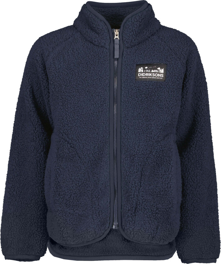 Gibbs Pilejakke, Navy, 140 - Fleecejakker & Fleecegensere - 100% Polyester