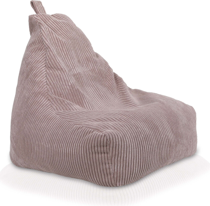 Keiko S Saccosekk Fløyel, Dusty Pink - Sittemøbler - Polyester