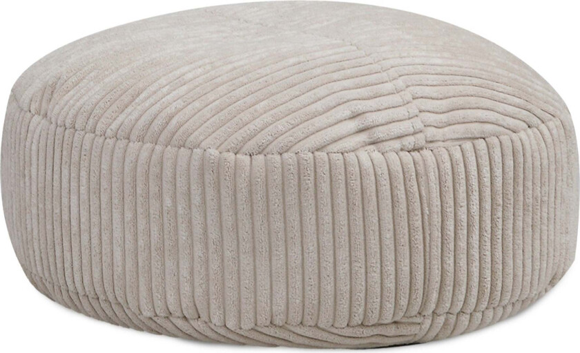 Classic Tiny Puff, Lys beige - Sittemøbler - Polyester