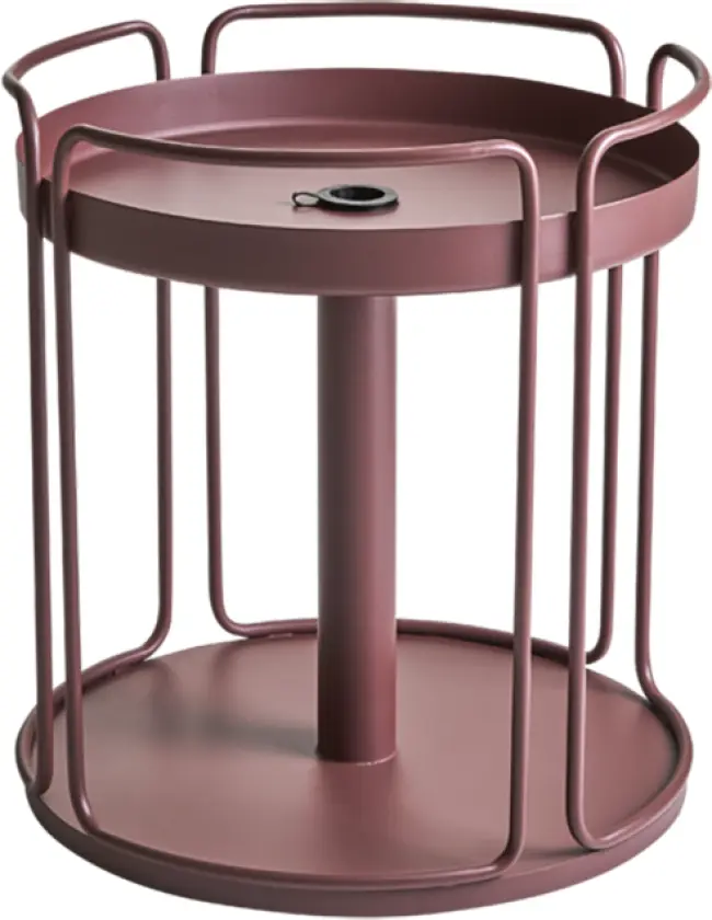 SHADY Sidebord - Zin Red