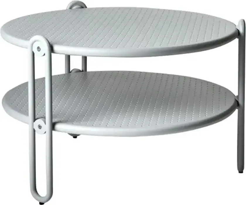 Blixt salongbord 65 cm Light Grey