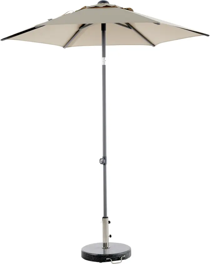 POPPI - Parasoll Ø200 cm-champagne