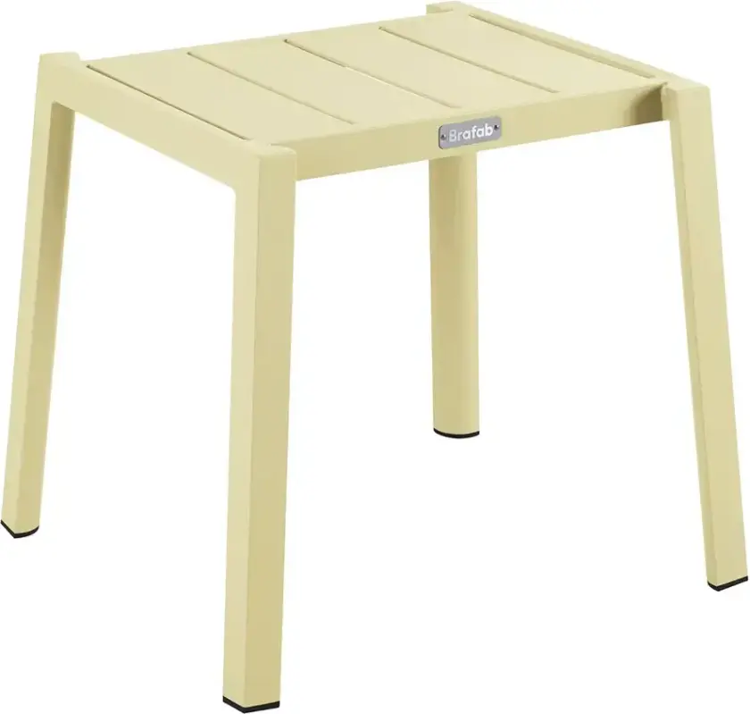 Bilde av Delia puff/sidebord 45x40 cm Lemon