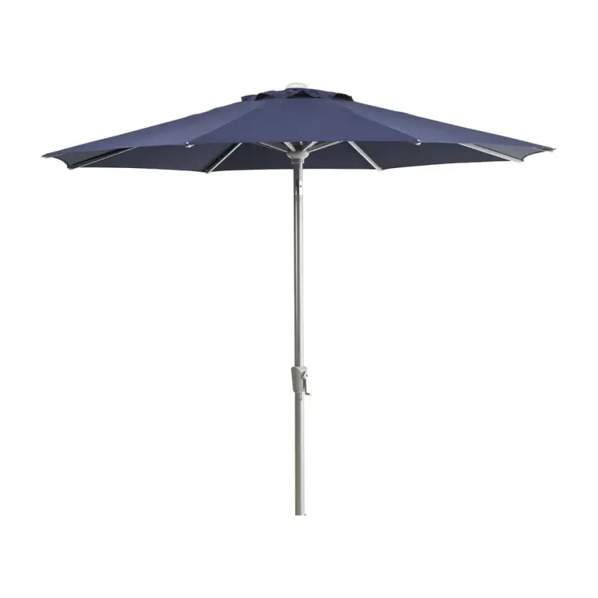 Abriola parasoll Ø270 cm mørkeblå