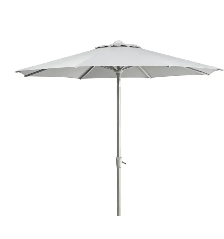 Abriola parasoll Ø270 cm Grå
