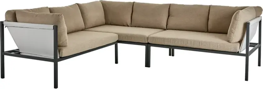 Allie Hjørnesofa Barley/Anthracite