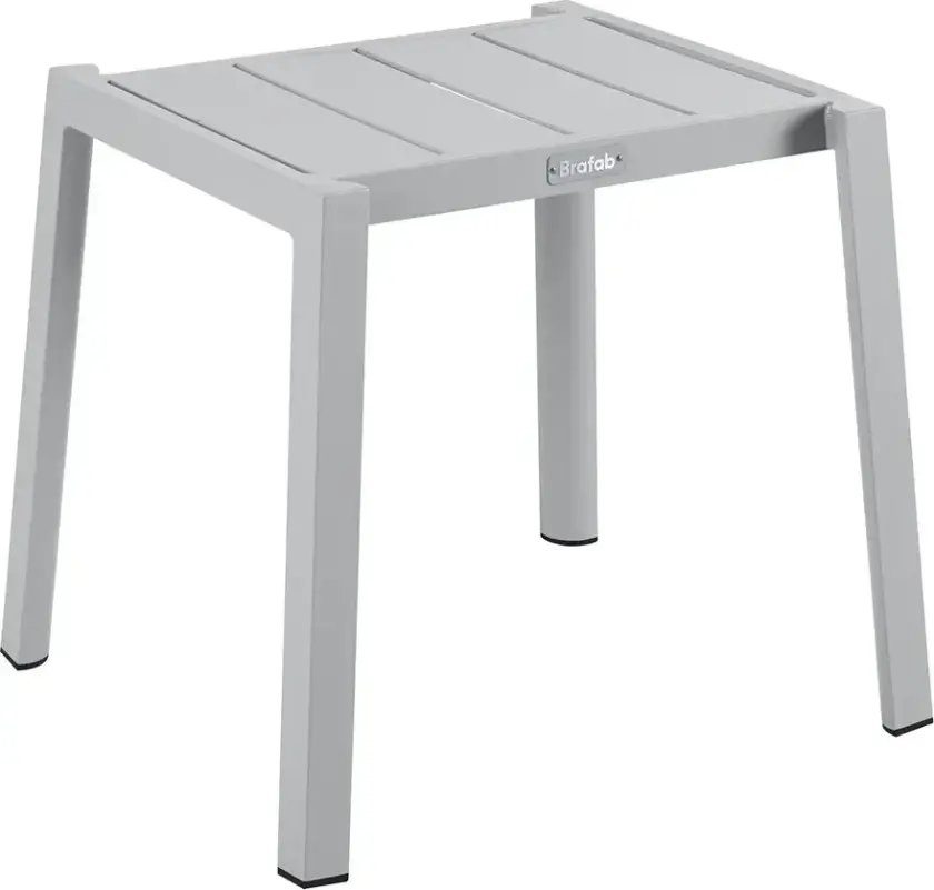 Bilde av Delia puff/sidebord 45x40 cm Light Grey