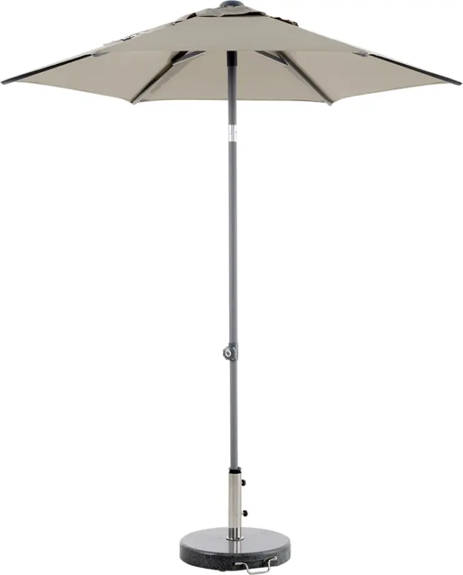 POPPI - Parasoll Ø200 cm-taupe
