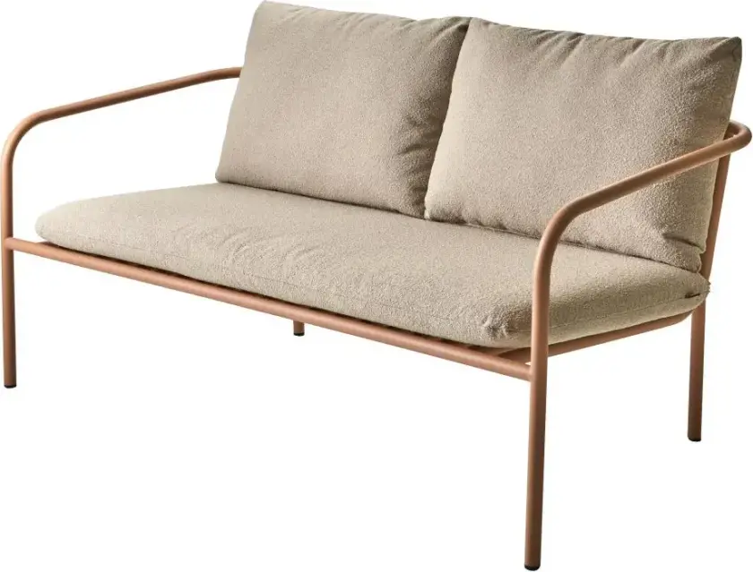 Bendt Sofa Teddy Beige/Peach