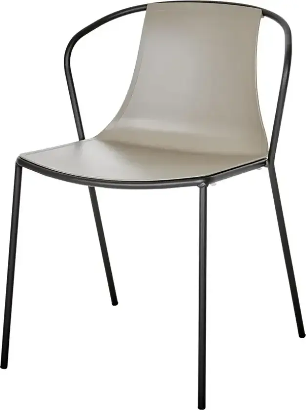 Kasia spisestol Mineral Grey/Black