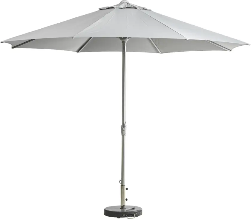 ABRIOLA - Parasoll Ø330 cm-Grå