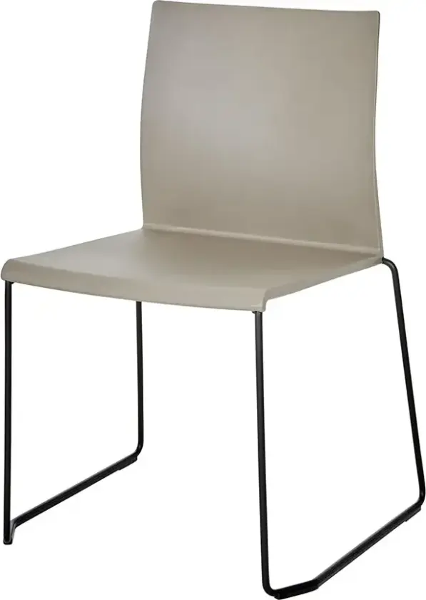 Artesia spisestol Mineral Grey/Black