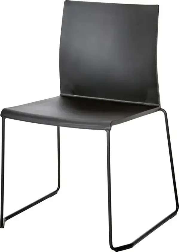 Artesia spisestol Black/Black