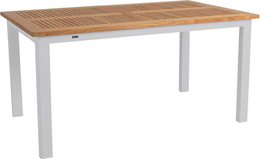 Lyon Spisebord 95x152-210cm - Lys Grå/Teak