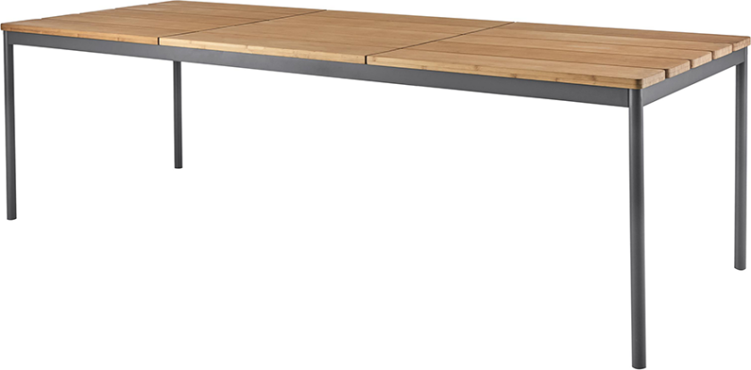 Nox Spisebord 90x238 cm Bambus/Antrasitt