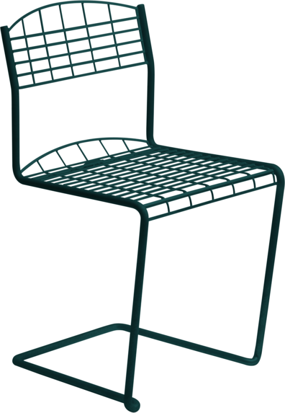 High Tech stol Blue green