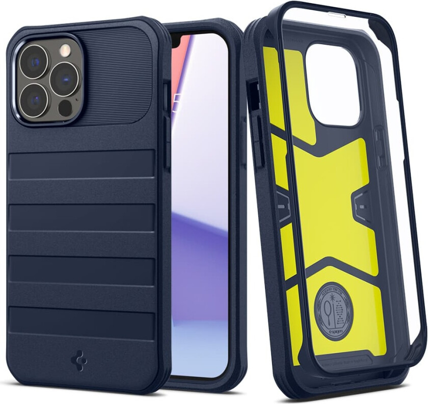 Spigen iPhone 13 Pro Deksel Geo Armor 360 Navy Blue