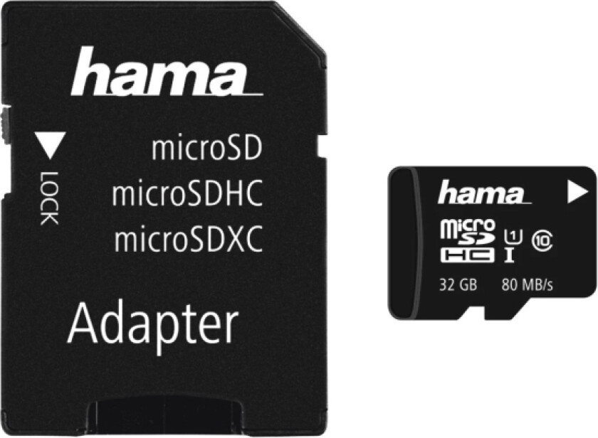Microsdhc Class 10 Uhs-I (139505) 32Gb Inkl. Adapter (00139505)