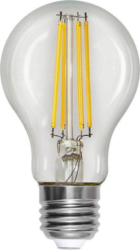 LED-pære A60 E27 8 W 810 lm klar 2 700 K Filament dimbar