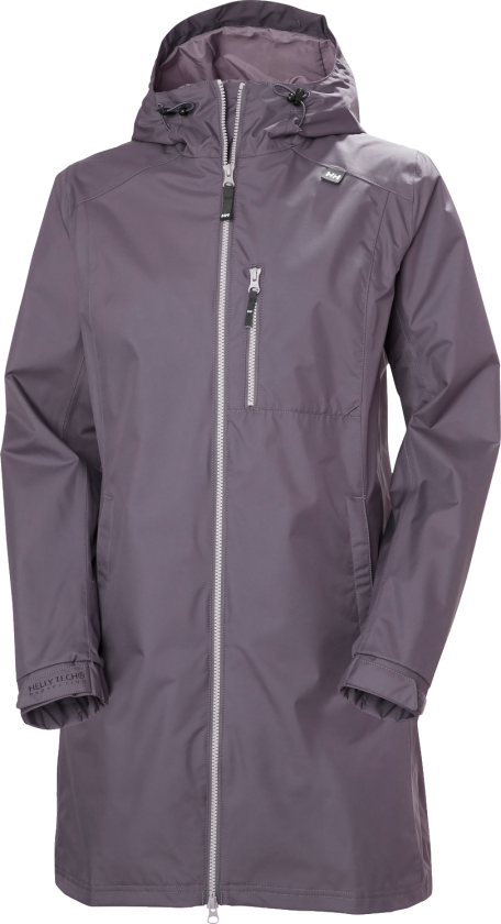 Women's Long Belfast Jacket Smoked Purple